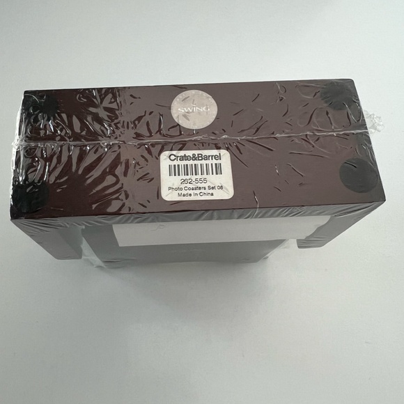 NWT Crate & Barrel Photo Coasters - Picture 2 of 5